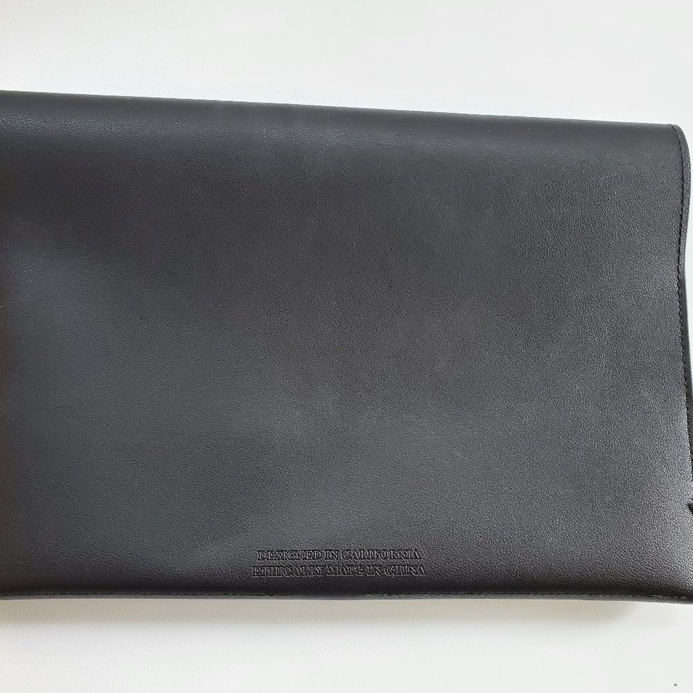 Glass Ladder & Co Megan Portfolio Clutch Black Women Casual Business Work - Picture 7 of 8
